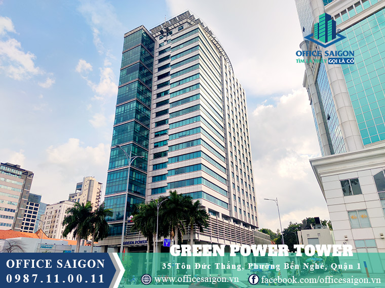 Tòa nhà Green Power building cận kề tòa nhà Saigon Trade Center