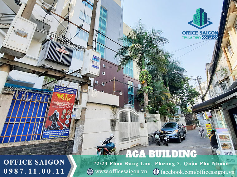 Dịch vụ văn phòng cho thuê AGA building quận Phú Nhuận