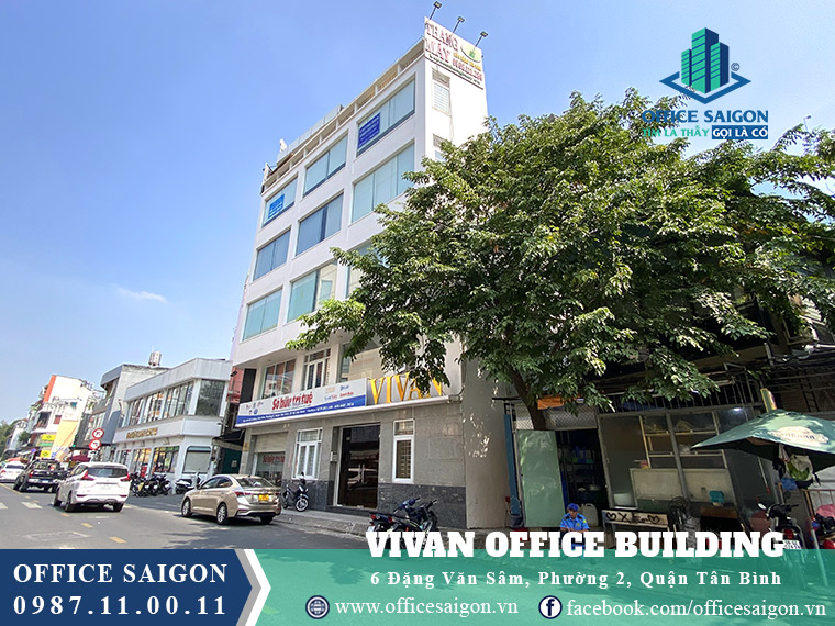 Tổng quan văn phòng cho thuê tại toà nhà Vivan Office Quận Tân Bình