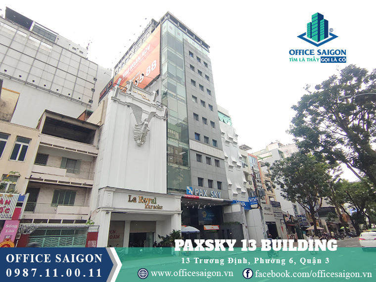 Cho thuê văn phòng tại tòa nhà Pasky Building Trương Định