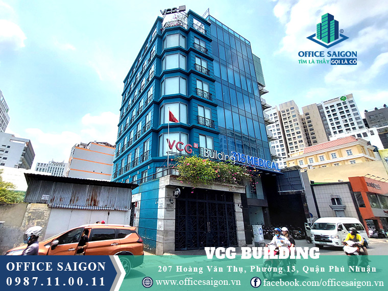 Hình ảnh tòa nhà VCG Building văn phòng cho thuê Quận Phú Nhuận