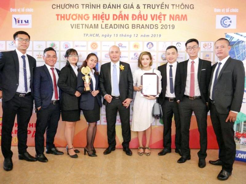 Office Saigon đạt Top 10 thương hiệu dẫn đầu Việt Nam 2019