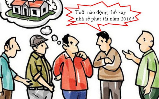 Tuổi đẹp hợp làm nhà, khởi công năm Mậu Tuất 2018