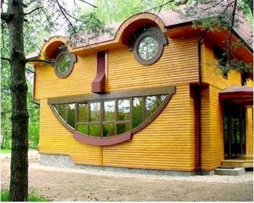 Ấn tượng những ngôi nhà 'mặt cười'