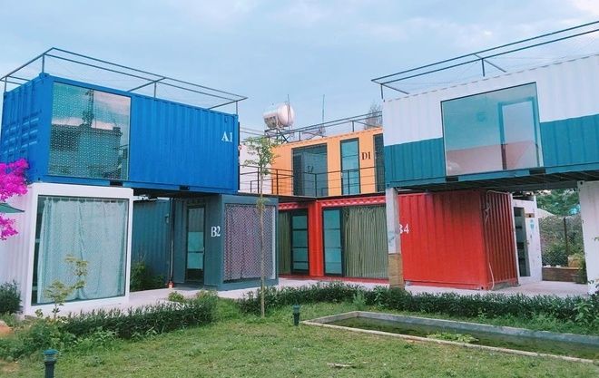 Khách sạn container giá 180.000 đồng ở Đà Nẵng