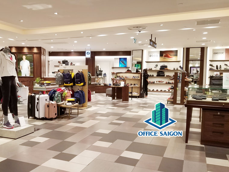View một shop ở tầng thương mại tai tòa nhà Saigon Centre 2 Tower