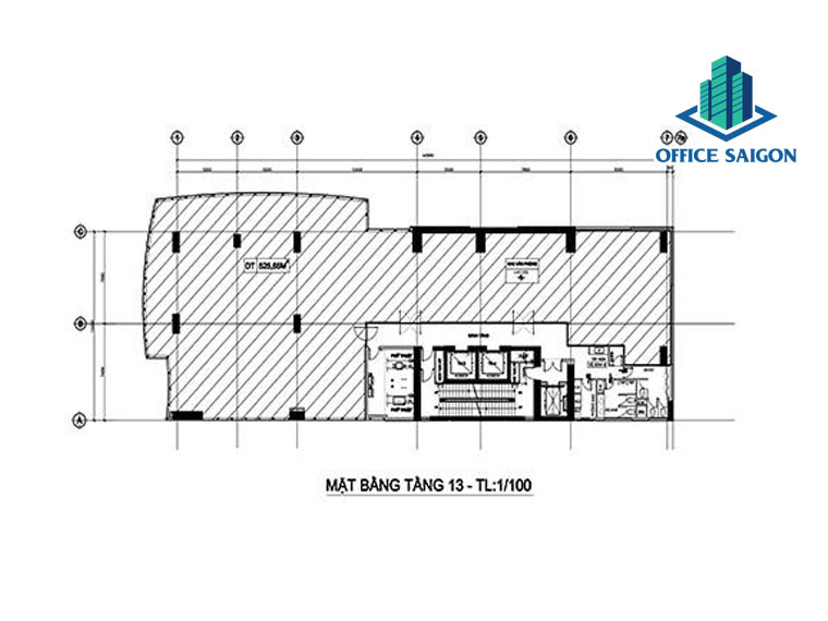 Layout, bản vẽ tòa nhà MB Sunny Tower quận 1