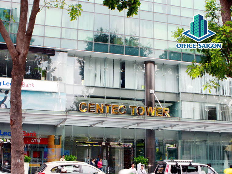 View mặt trước tòa nhà Centec Tower