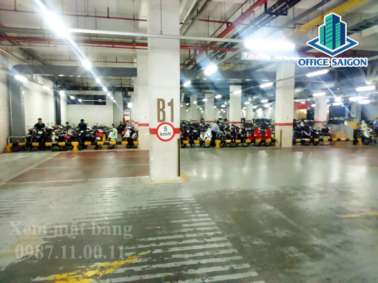 Tần hầm tại tòa nhà Kumho Asiana Plaza Saigon