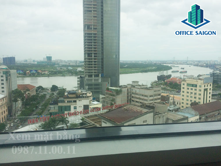 View từ Ruby Tower ra sông Sài Gòn
