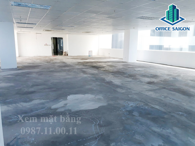 Diện tích cho thuê 244m2 phía sau tại Athena building Tân Bình