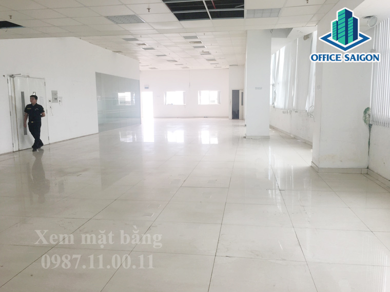 Sàn cho thuê tại Đông Phương building là sàn được lót gạch men sạch sẽ