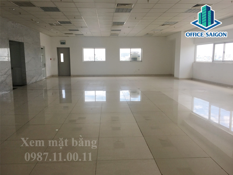 Một diện tích khách 350m2 được Office Saigon ghi nhận thực tế 