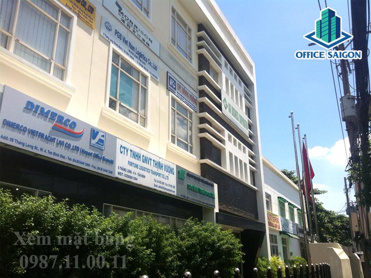 Cao ốc văn phòng Spring building là tòa nhà giá rẻ Tân Bình