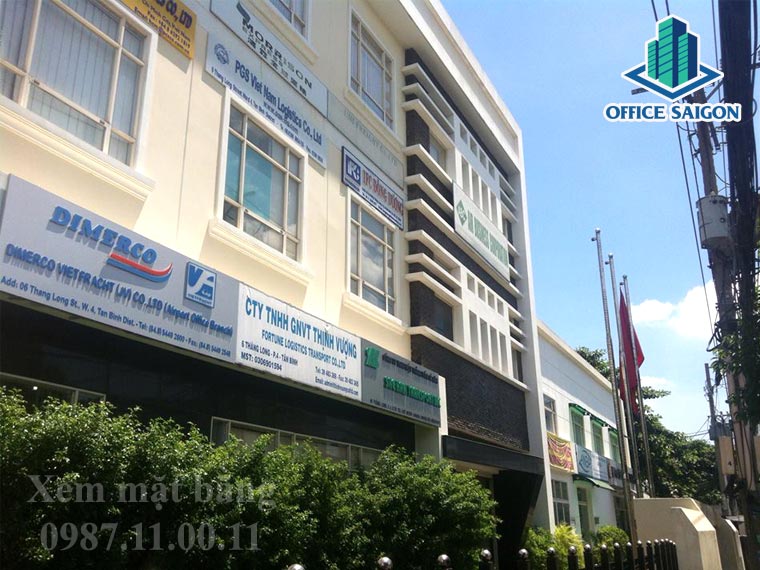 Cao ốc văn phòng Spring building là tòa nhà giá rẻ Tân Bình