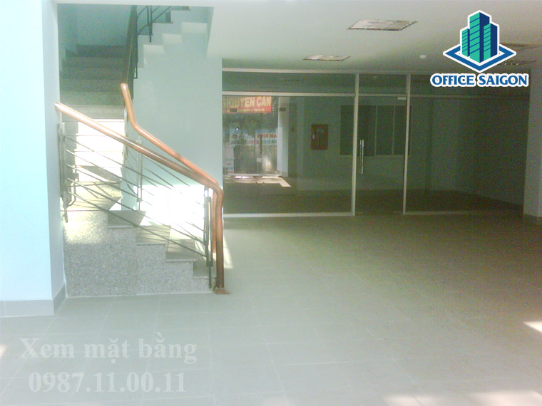 View diện tích tầng trệt
