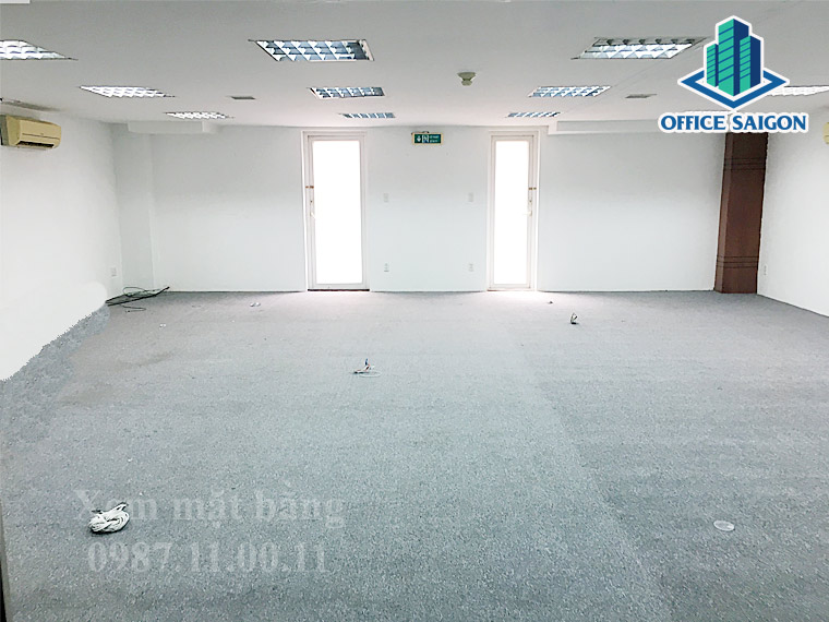 Mặt bằng thực thế tại tòa nhà Lotus building đường Cửu Long