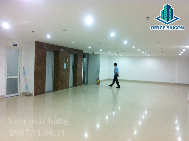 View diện tích nguyên sàn 300m2 tại lầu 6 CT In building