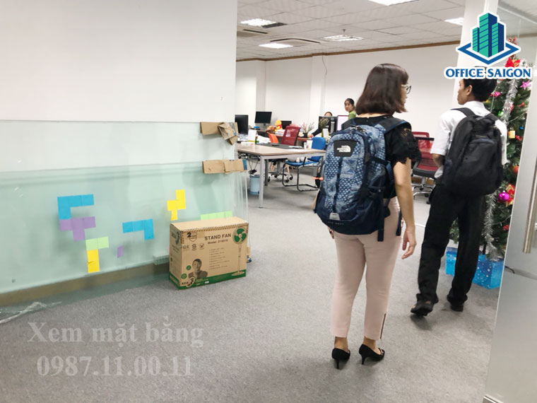 Một góc view khác của diện tích 72m2 tại cao ốc Hồng Anh building