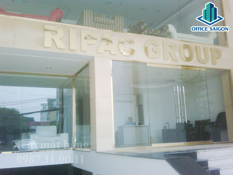 View mặt tiền phía trước tòa nhà Repac building đường Trường Sơn