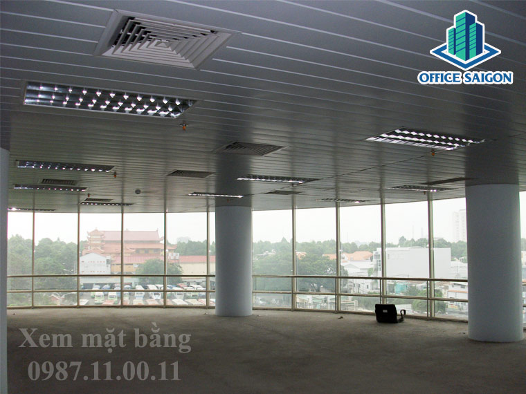 Một góc view khác của mặt bằng tại Waseco building Tân Bình