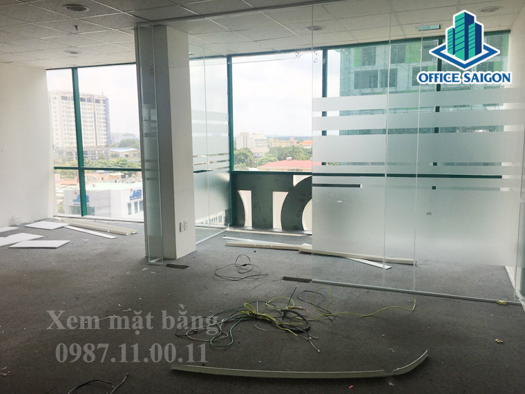 Một diện tích lầu 6 view mặt tiền đường cộng hòa tại DTC building