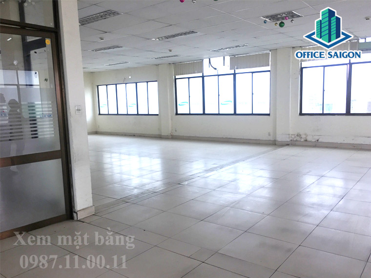 View sàn thực tế tại tòa nhà Sovilaco building được Office Saigon ghi nhận lại