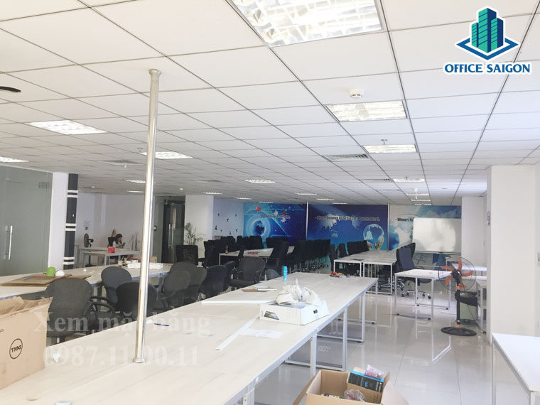 View diện tích 250m2 được setup sẳn nội thất tại Kicotrans 3 building