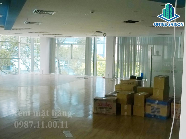 Mặt bằng tòa nhà Beta tower quận 1 trần cao thông thoáng