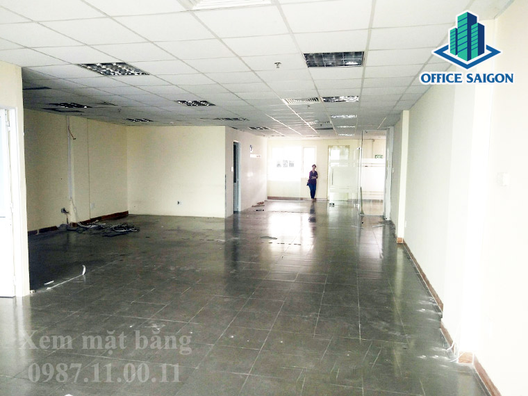 Diện tích 120m2 cho thuê tại tầng 5 tòa nhà Bình Hòa building
