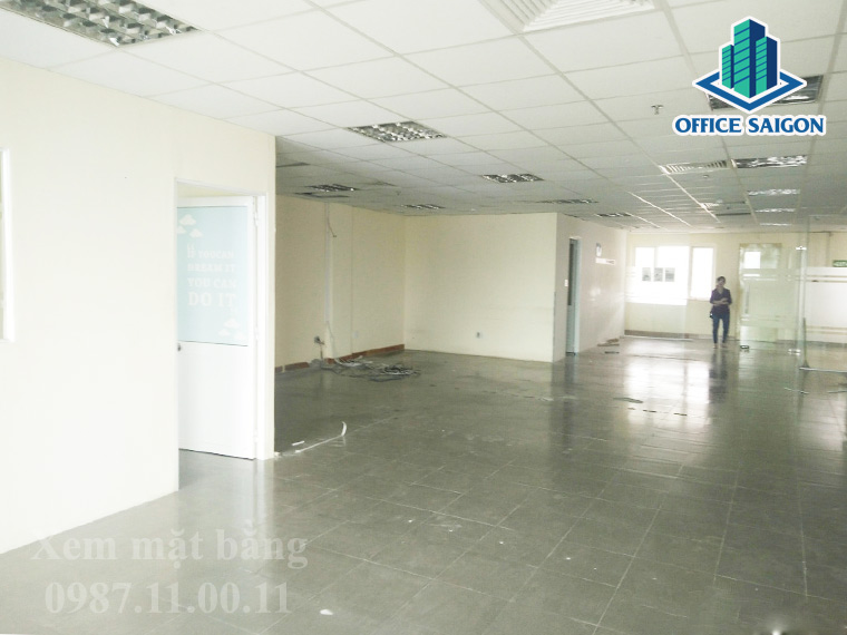 Diện tích trống thực tế ghi nhận tại Bình Hòa building