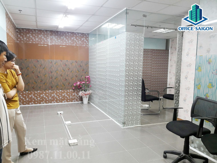 View diện tích 40m2 cho thuê tại Bình Hòa building quận Bình Thạnh