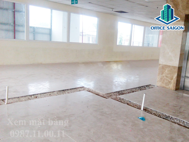 Một diện tích đang được thiết kế, decor tại tòa nhà The Morning Star quận Bình Thạnh