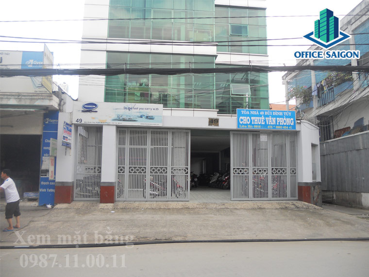 View mặt tiền phía trước tòa nhà BDT building