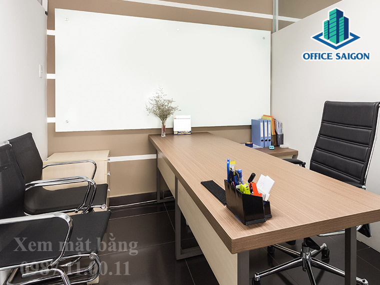 Phòng làm việc dành riêng cho Giám đốc tại văn phòng trọn gói An Phú Plaza