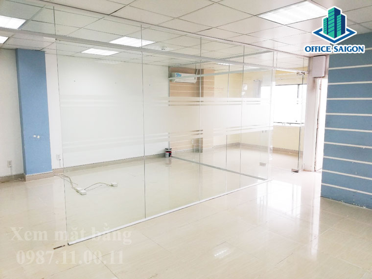 Mặt bằng còn Fitout khách hàng vừa trả tại DMC 2 building