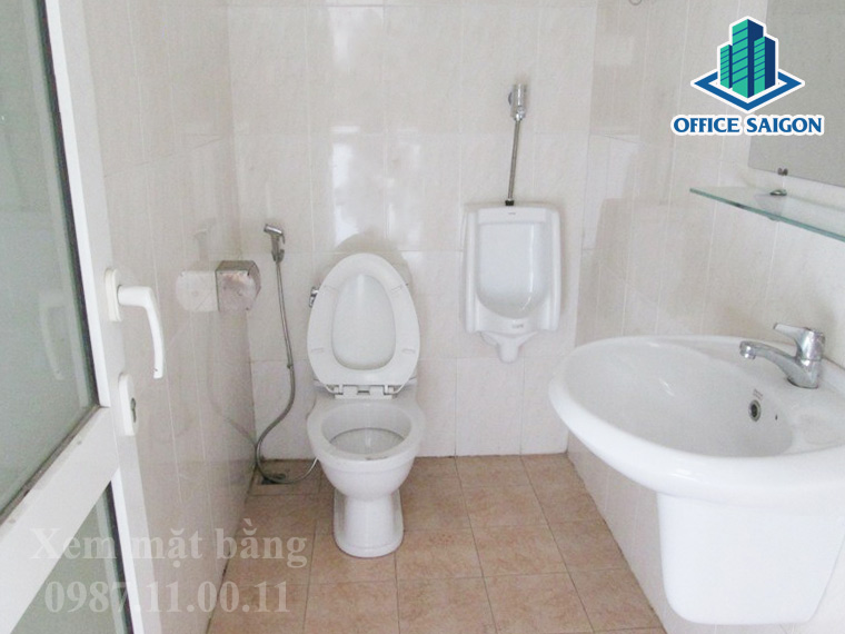 Hệ thống toilet tại cao ốc GIC 4 building quận Bình Thạnh