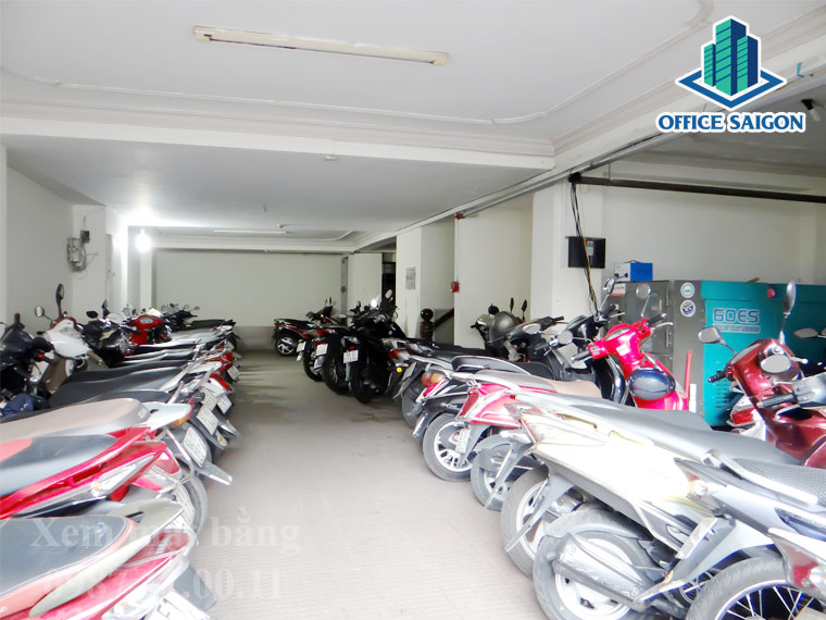 Hầm giữ xe cao ốc KBC building quận Bình Thạnh