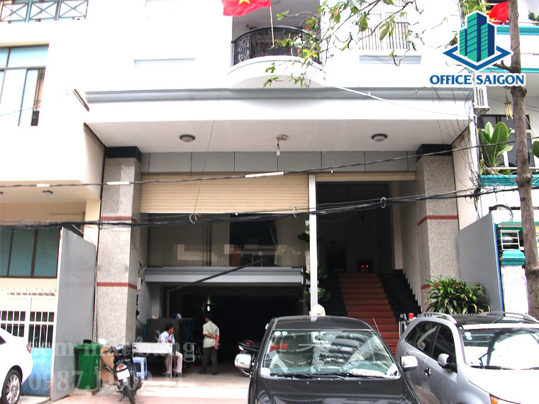 Mặt tiền phía trước tòa nhà KBC holding building