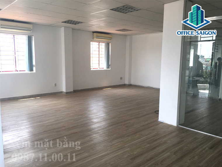 Diện tích cho thuê tại tầng 5 tòa nhà KBC quận Bình Thạnh