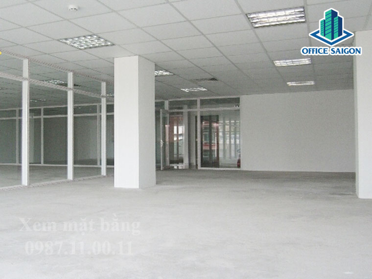 View diện tích 80m2 tại cao ốc văn phòng HT building