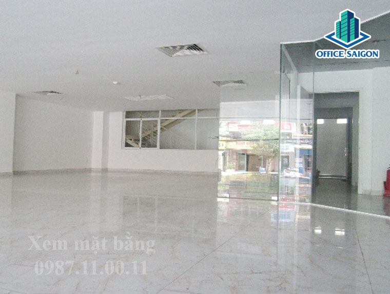 View sảnh tầng trệt tại cao ốc HT building quận Bình Thạnh
