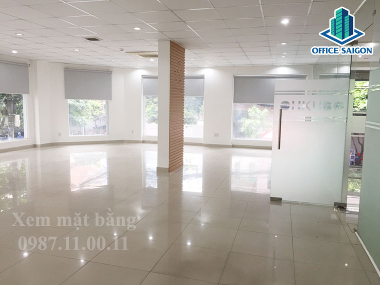 View diện tích lầu 1 tại cao ốc văn phòng GIC 2 building