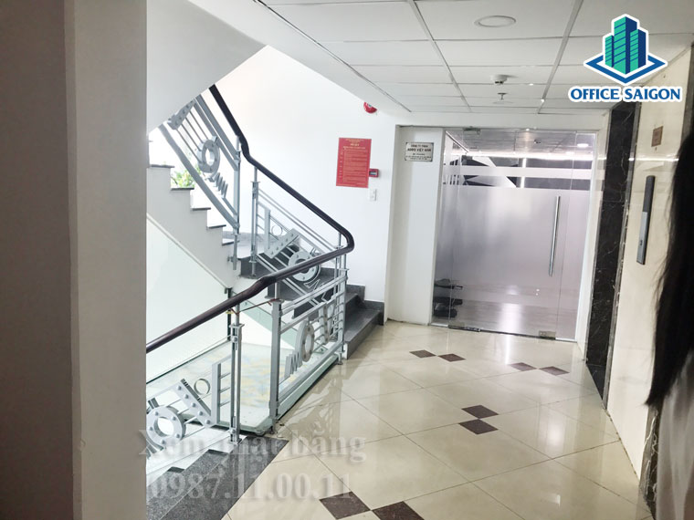 View hành lang lối đi chung tại cao ốc GIC building