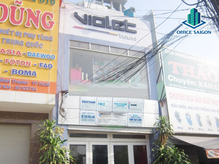 Văn phòng cho thuê tại Violet building quận Bình Thạnh