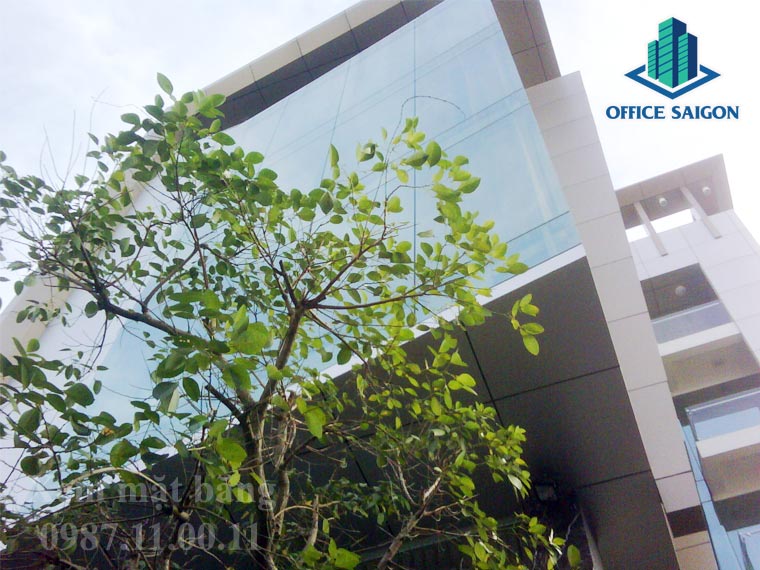 Tổng quan view phía ngoài tòa nhà Lê Trí building
