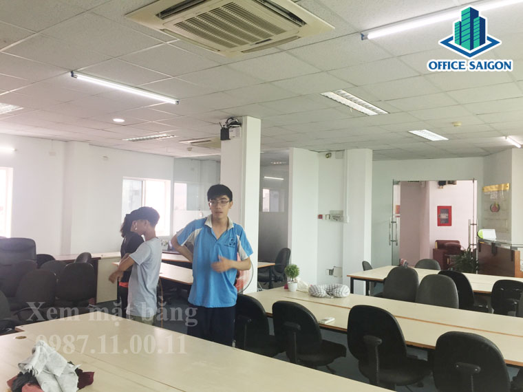 View diện tích 100m2 cho thuê tại Lầu 5 ở tòa nhà Compa building