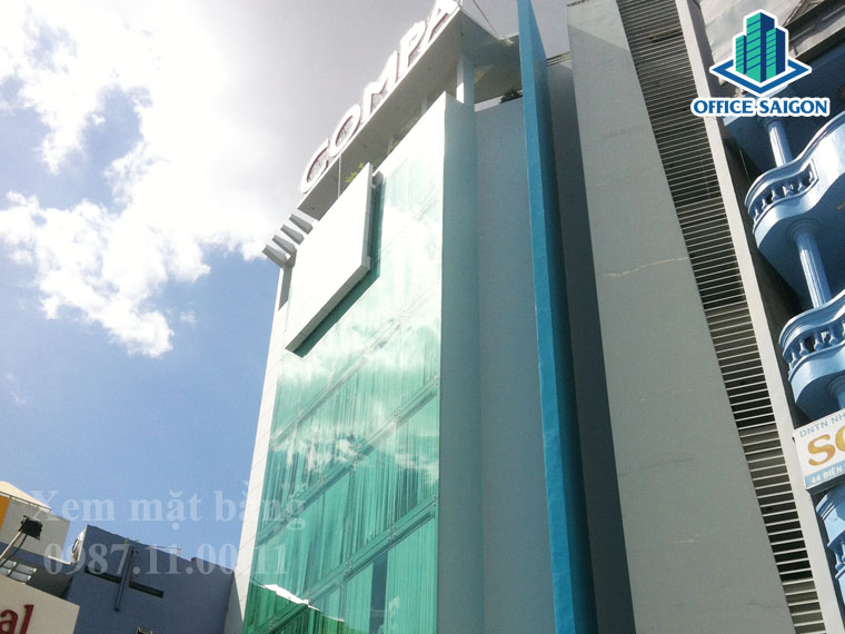 View tổng quan tòa nhà Compa building quận Bình Thạnh
