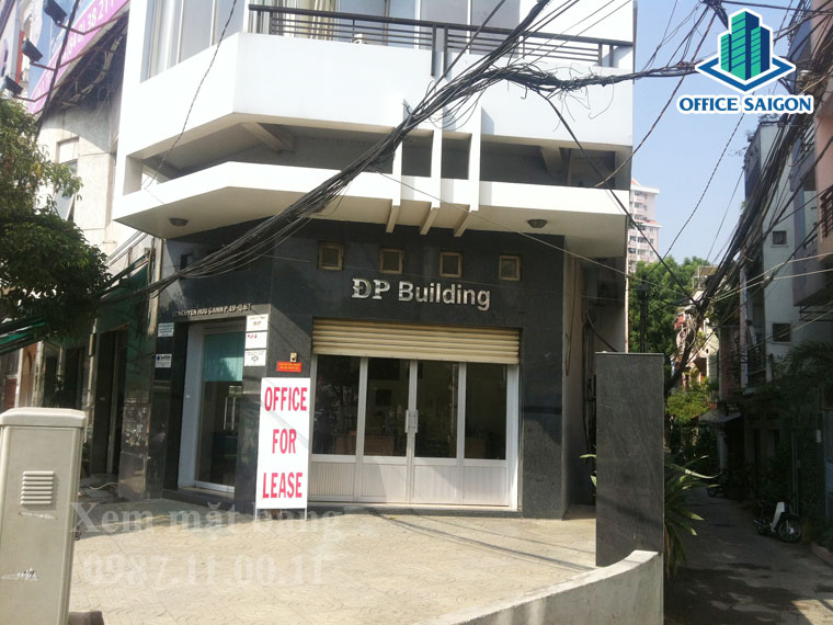 View mặt tiền phía trước tòa nhà DP building