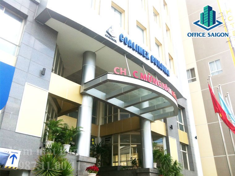 View mặt tiền phía trước tòa nhà Coalimex building